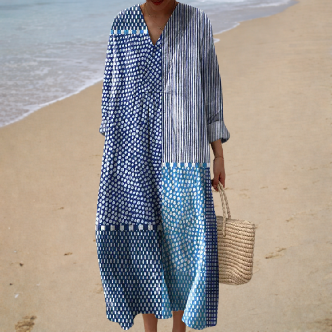 Veronica | Abito Midi Boho