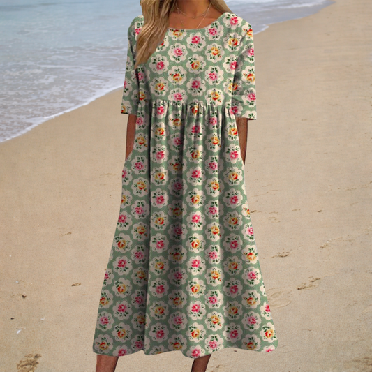 Eleonora | Abito Midi Boho