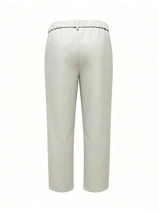 Pantalón de Vestir Holgado Pierna Recta – Corte Business Casual