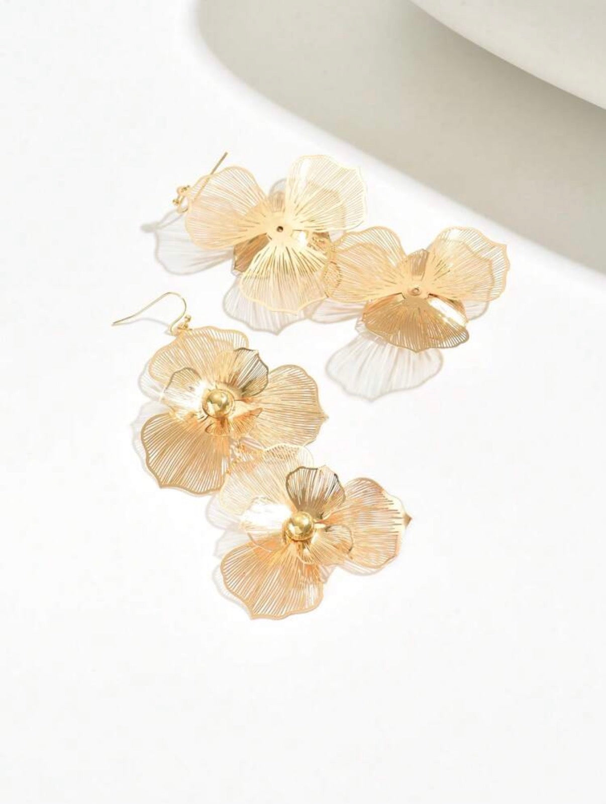 Mila – Pendientes Flor XL