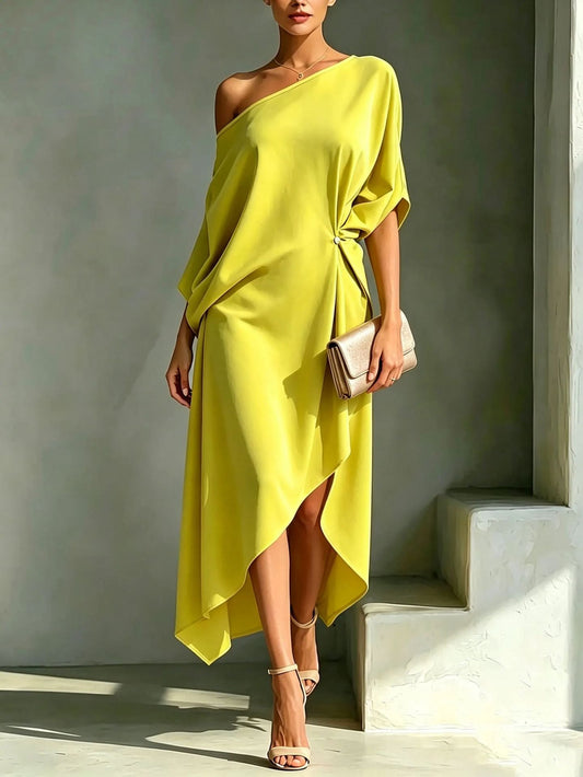 Candela | Vestido elegante asimétrico