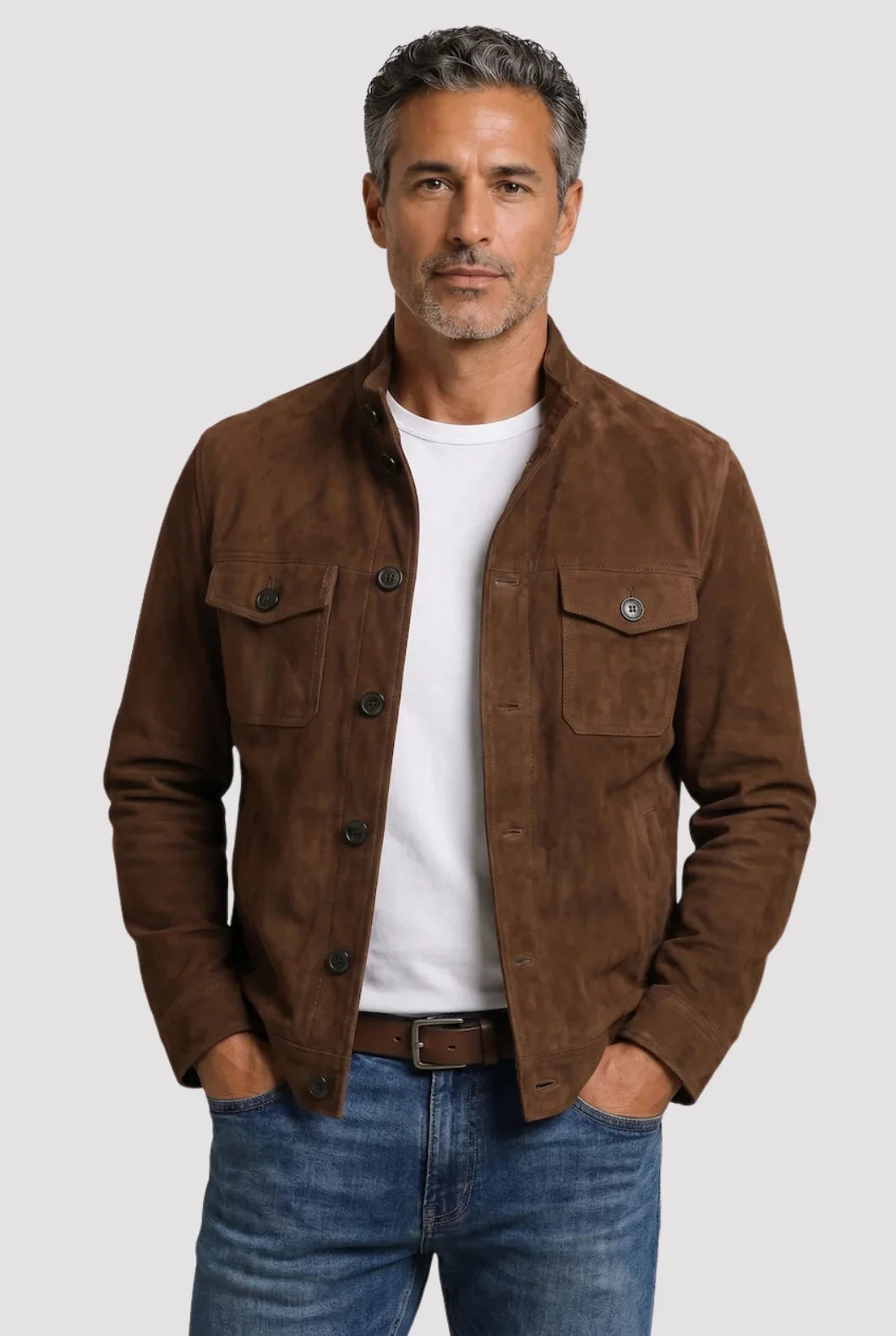Giulio™ | Giacca in Scamosciato