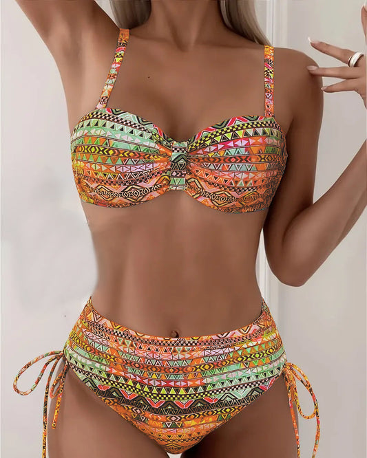 Valentina | Set Bikini Stampa Etnica