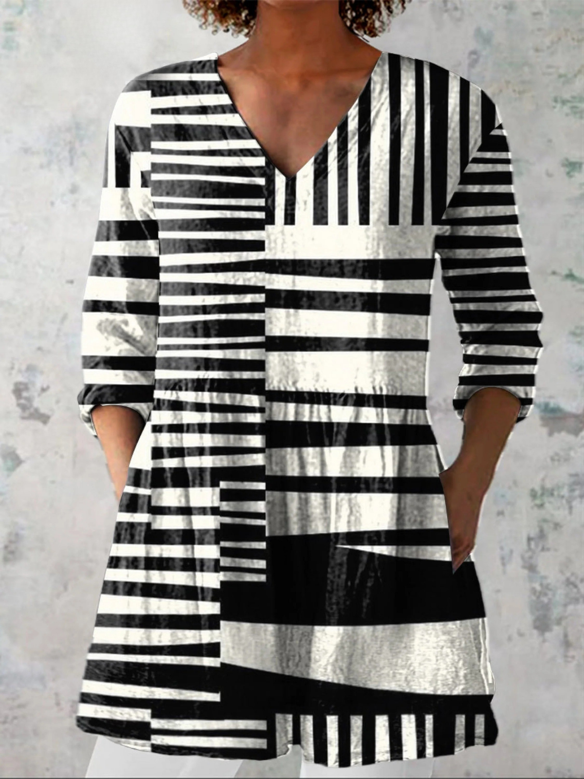 Capri | Blusa larga en V