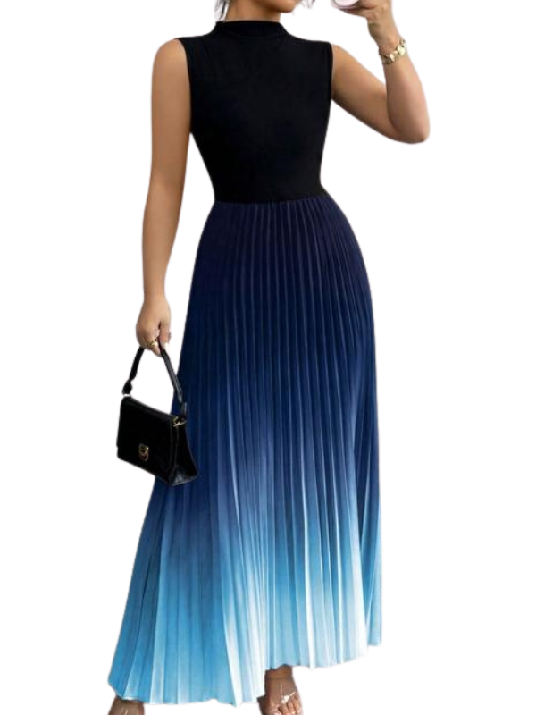 Yza | Elegant Ombre Sleeveless Evening Dress
