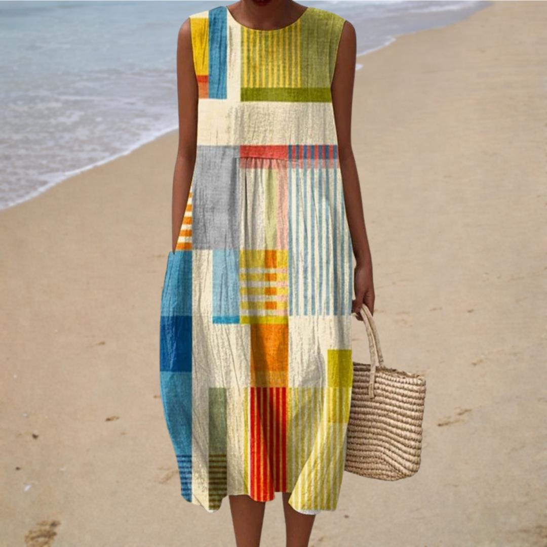 Daniela | Abito Midi Boho