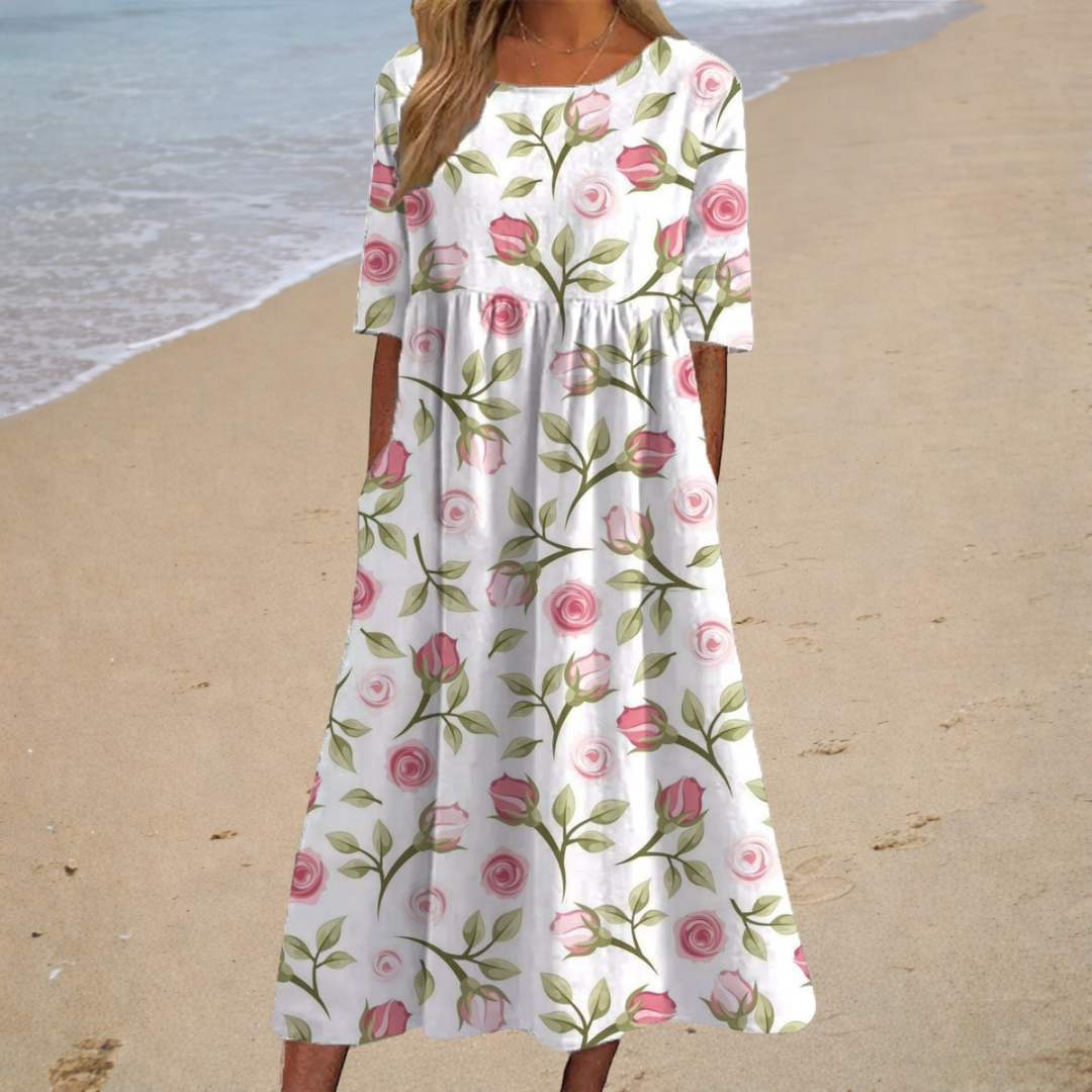 Eleonora | Abito Midi Boho