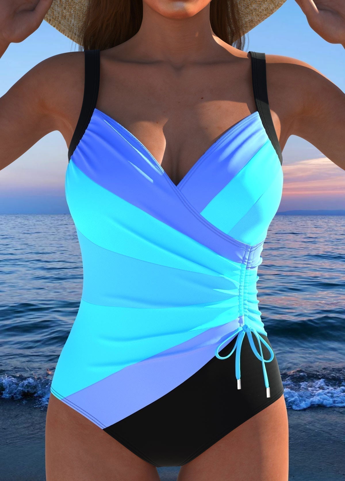 Éloria | Costume da bagno elegante con stampa colorata