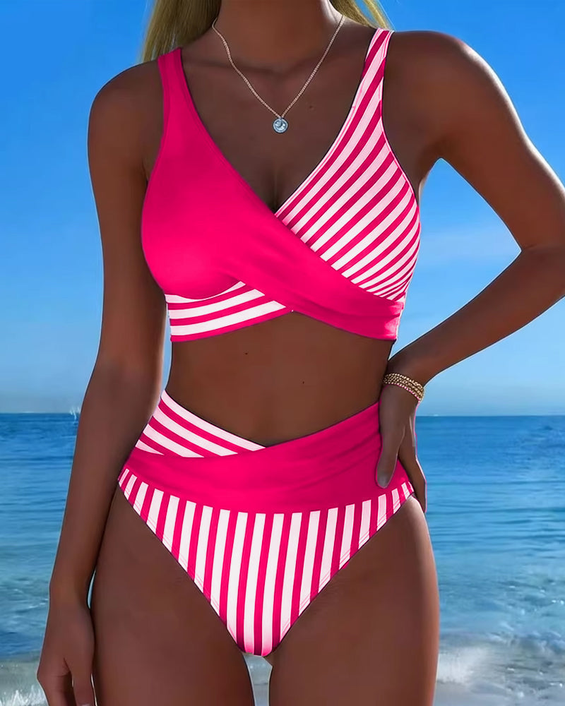 Chiara | Bikini Incrociato Stampato