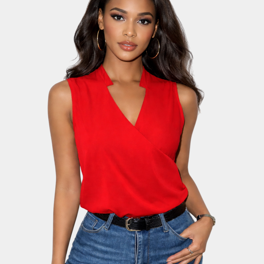 Vega | Blusa de cuello en V