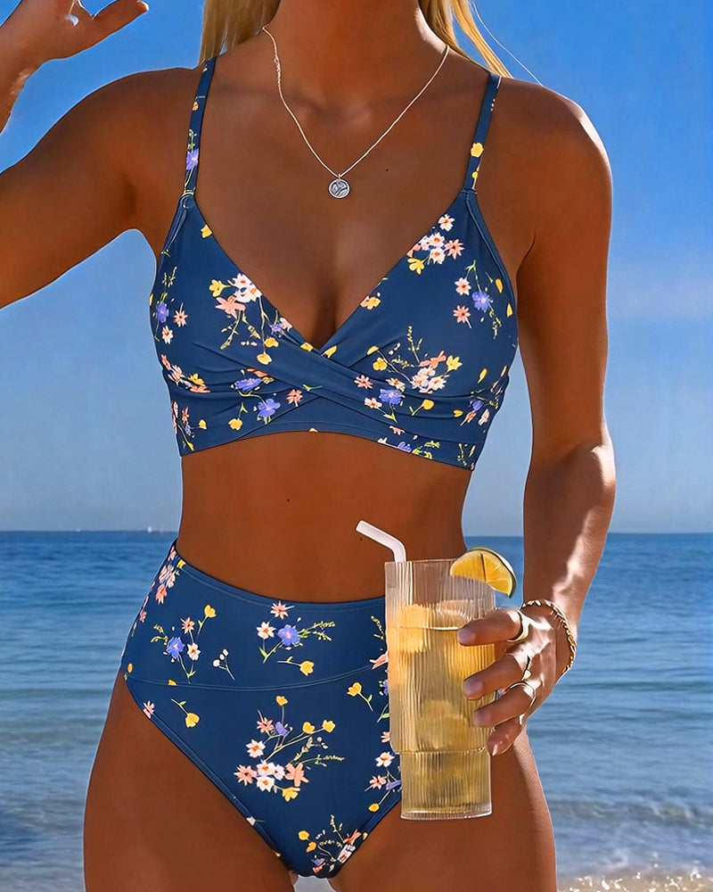 Giulia | Bikini Incrociato Floreale