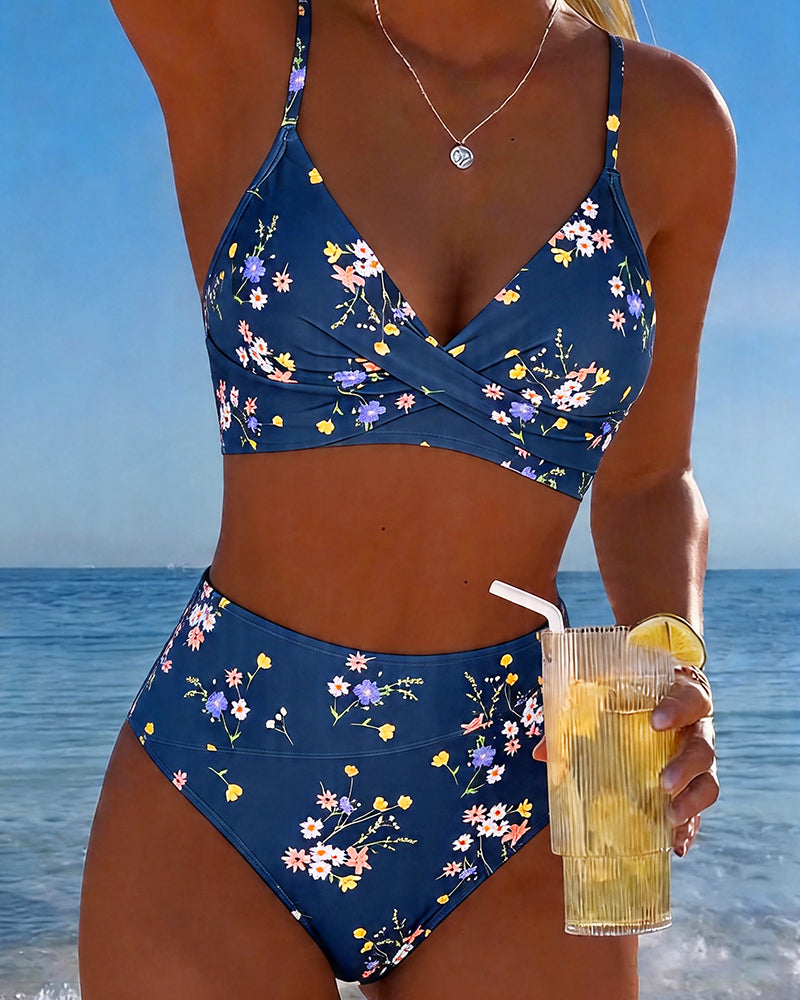 Giulia | Bikini Incrociato Floreale