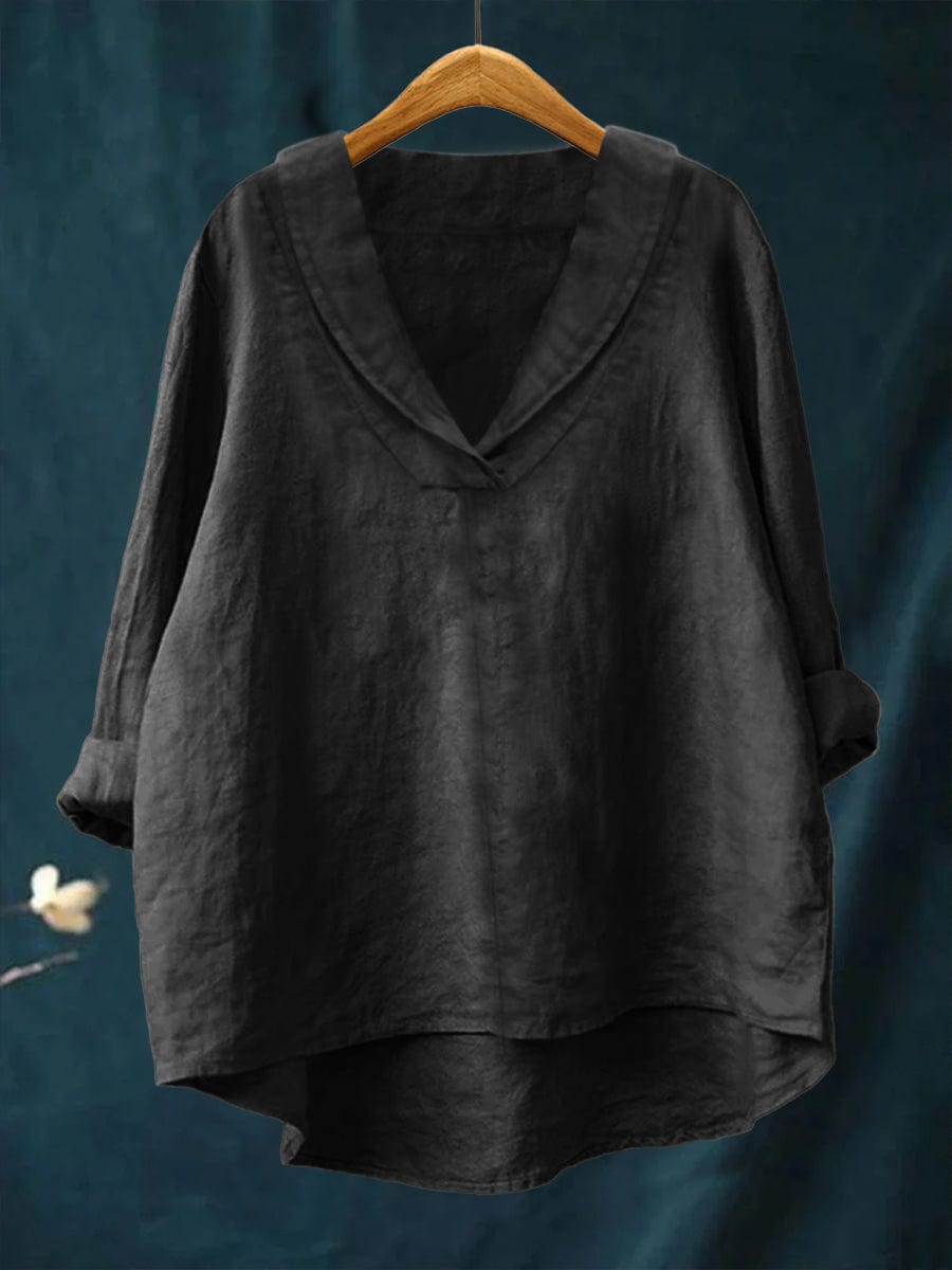 Samantha | Elegante Blusa de Verano de Lino