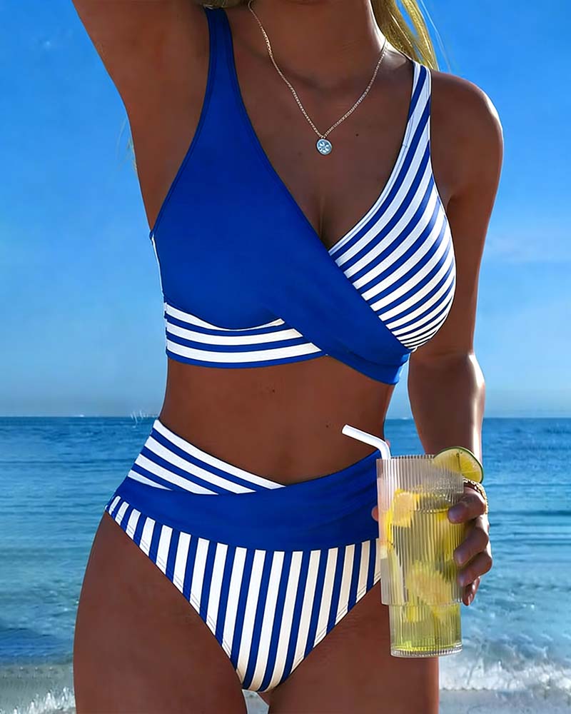 Chiara | Bikini Incrociato Stampato