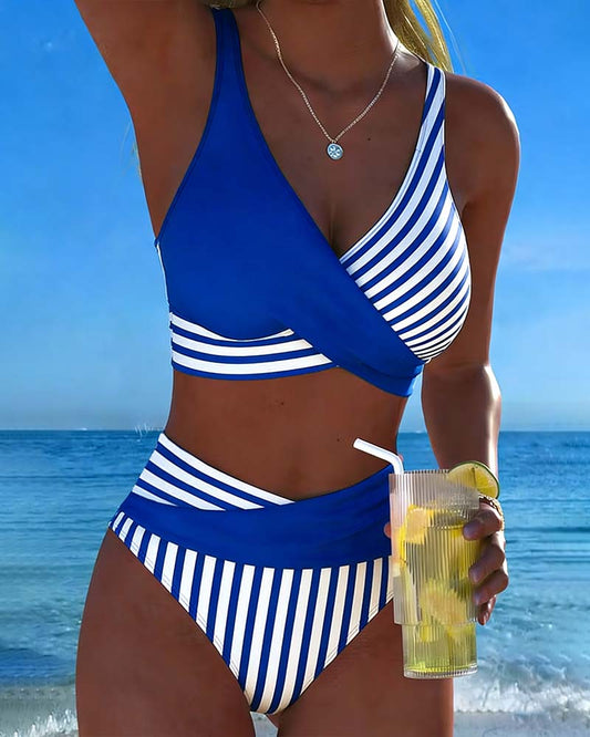 Chiara | Bikini Incrociato Stampato