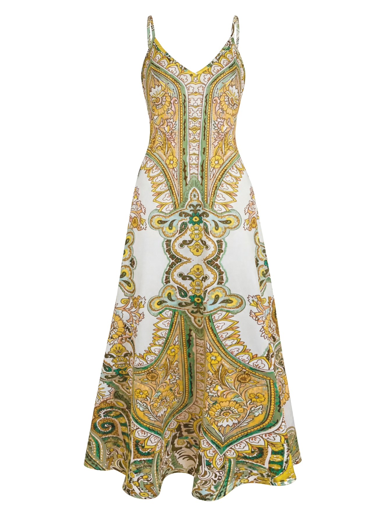 Ottilie | Abito senza maniche con stampa floreale boho