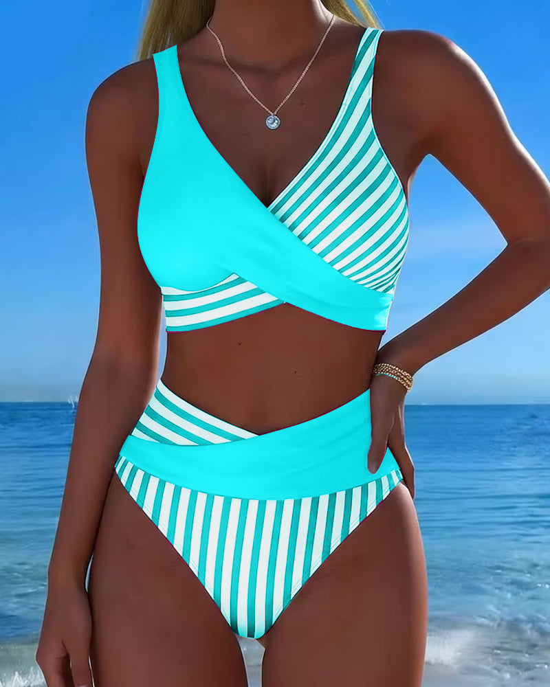 Chiara | Bikini Incrociato Stampato