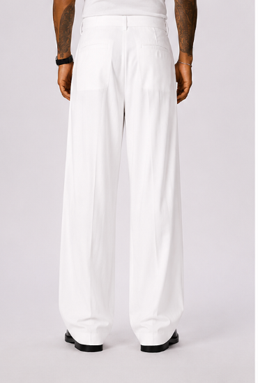 Pantalón Capri Lino – Corte Holgado Pierna de Barril