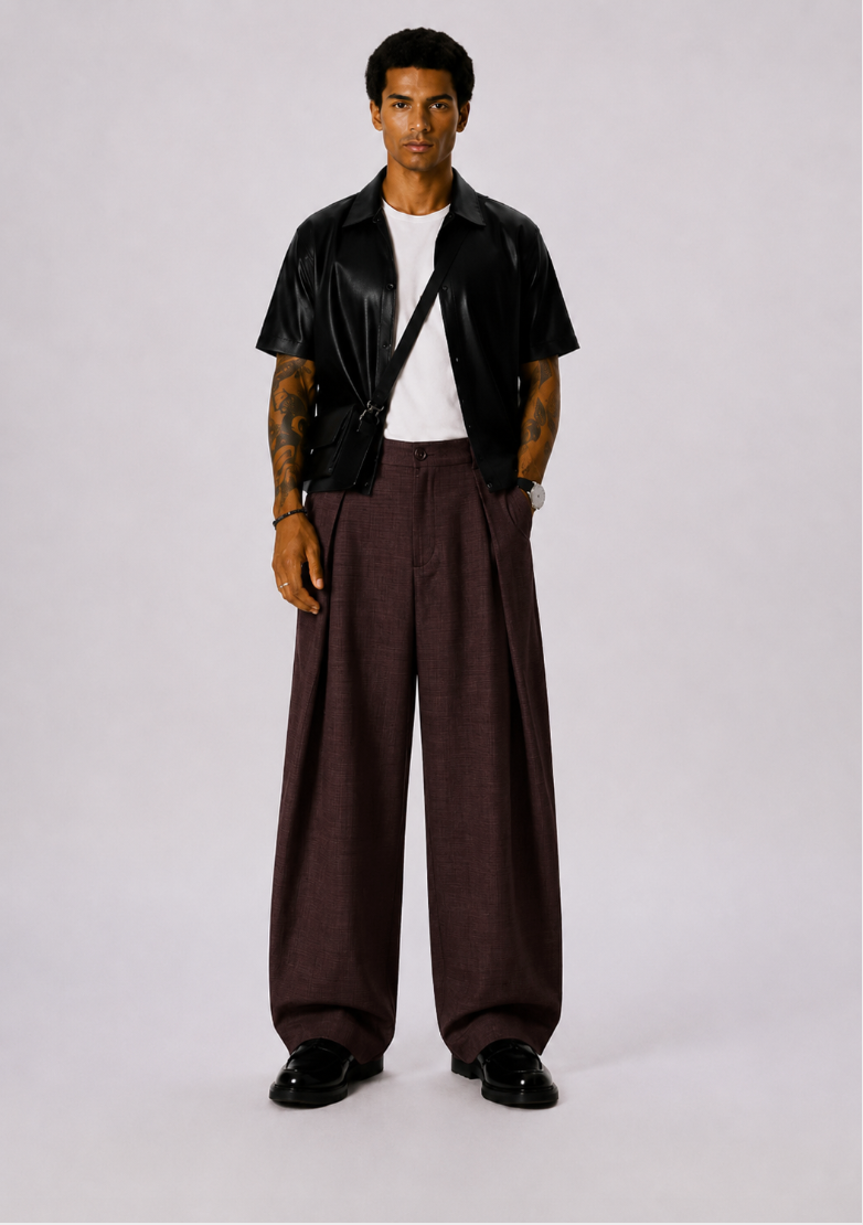Pantalón Siena – Corte Suelto Cintura Elástica