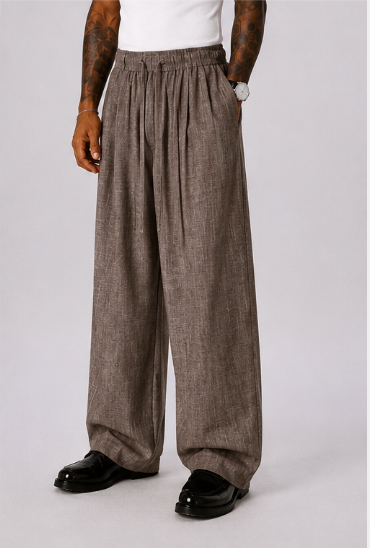 Pantalón Jogger Tulum – Corte Holgado Marrón