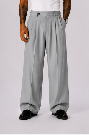 Pantalón Jogger Marrakech – Pierna Ancha Gris