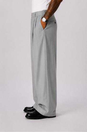 Pantalón Jogger Marrakech – Pierna Ancha Gris