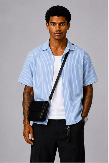 Oslo – Camisa Rayas Manga Larga