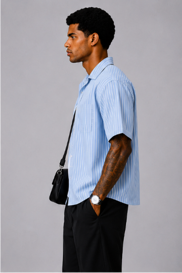 Oslo – Camisa Rayas Manga Larga