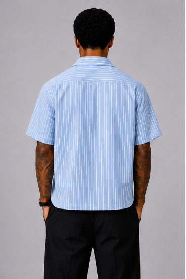 Oslo – Camisa Rayas Manga Larga