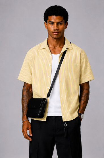 Oslo – Camisa Rayas Manga Larga