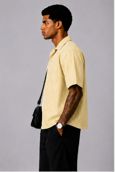 Oslo – Camisa Rayas Manga Larga