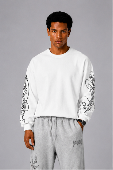 Helsinki – Camiseta Manga Larga Estampado Vintage