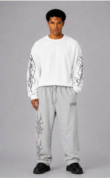 Vancouver – Pantalón Chándal Estampado Gráfico