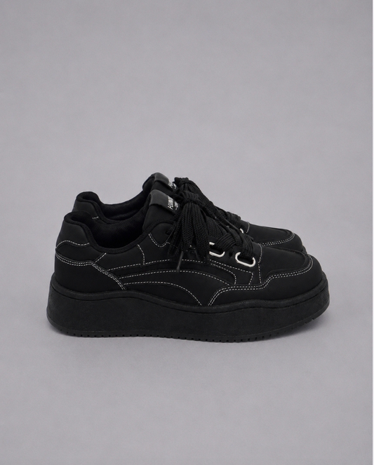 Estocolmo – Zapatilla Plataforma con Cordones