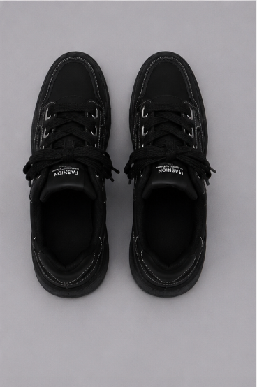 Estocolmo – Zapatilla Plataforma con Cordones