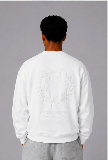Salzburgo – Sudadera Bordado 3D Cruz
