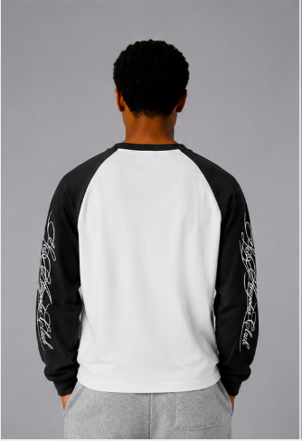 Lyon – Camiseta Raglán Bicolor Holgada