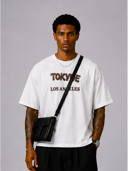 Miami – Camiseta Estampada Tricolor