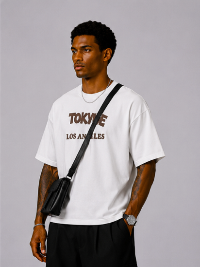 Miami – Camiseta Estampada Tricolor