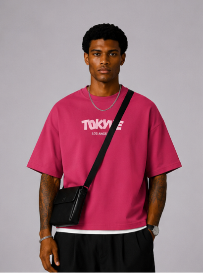 Miami – Camiseta Estampada Tricolor