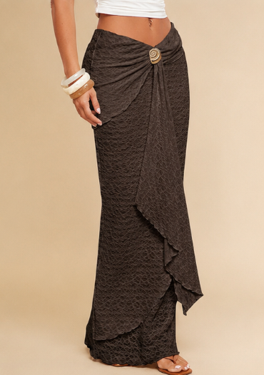 Menorca – Falda Maxi Volantes Bicolor