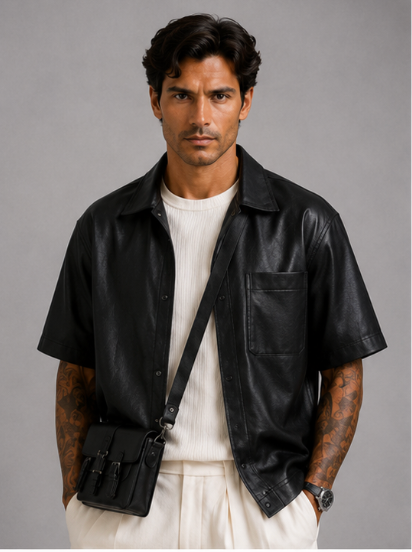Torres – Camisa Holgada Manga Corta
