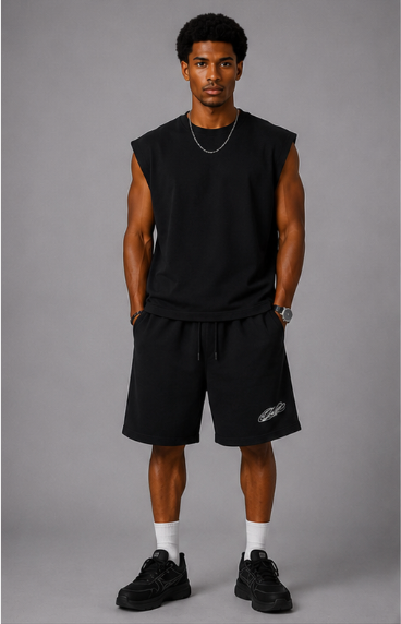 Bruno – Conjunto Deportivo Sin Mangas Negro