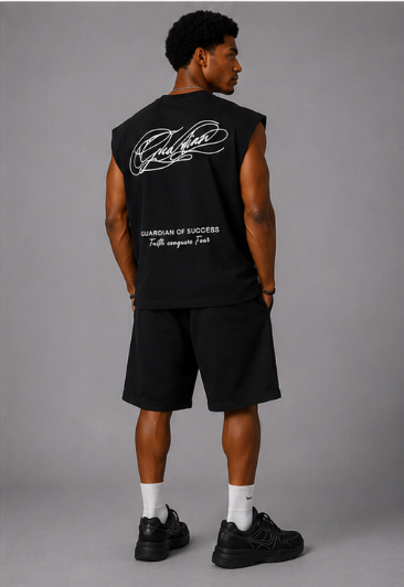 Bruno – Conjunto Deportivo Sin Mangas Negro