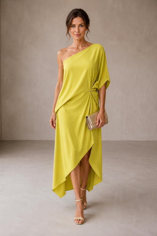 Candela | Vestido elegante asimétrico