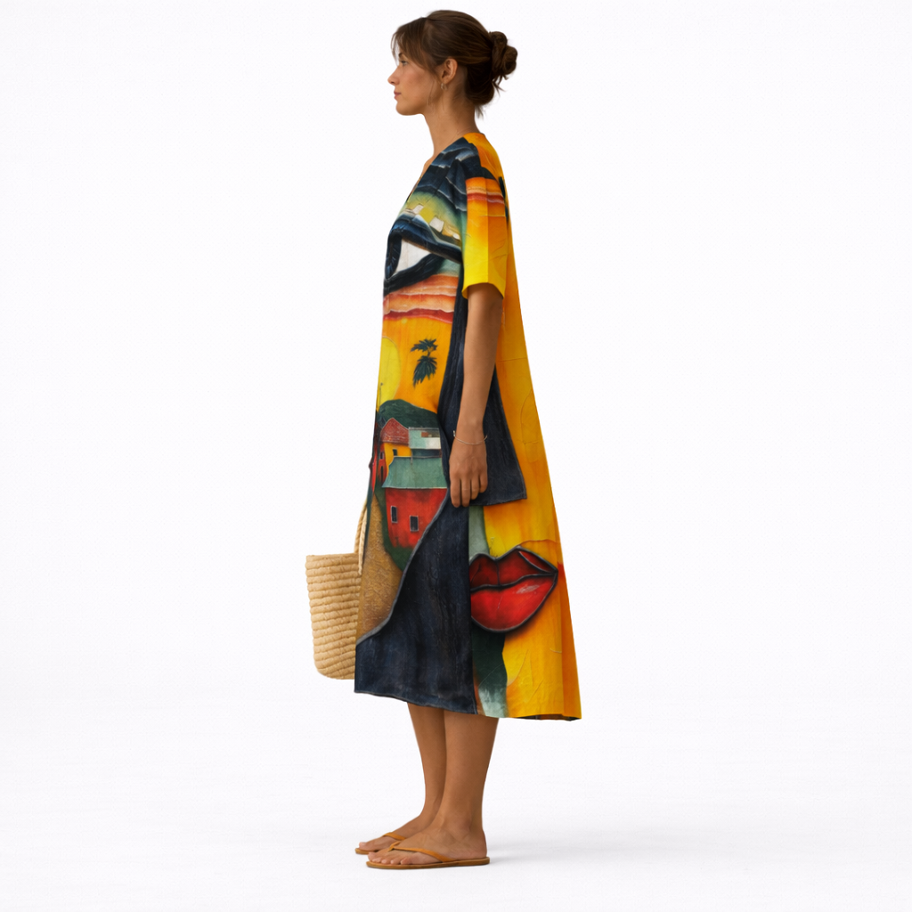 Ines™ | Vestido Luminoso Ligero