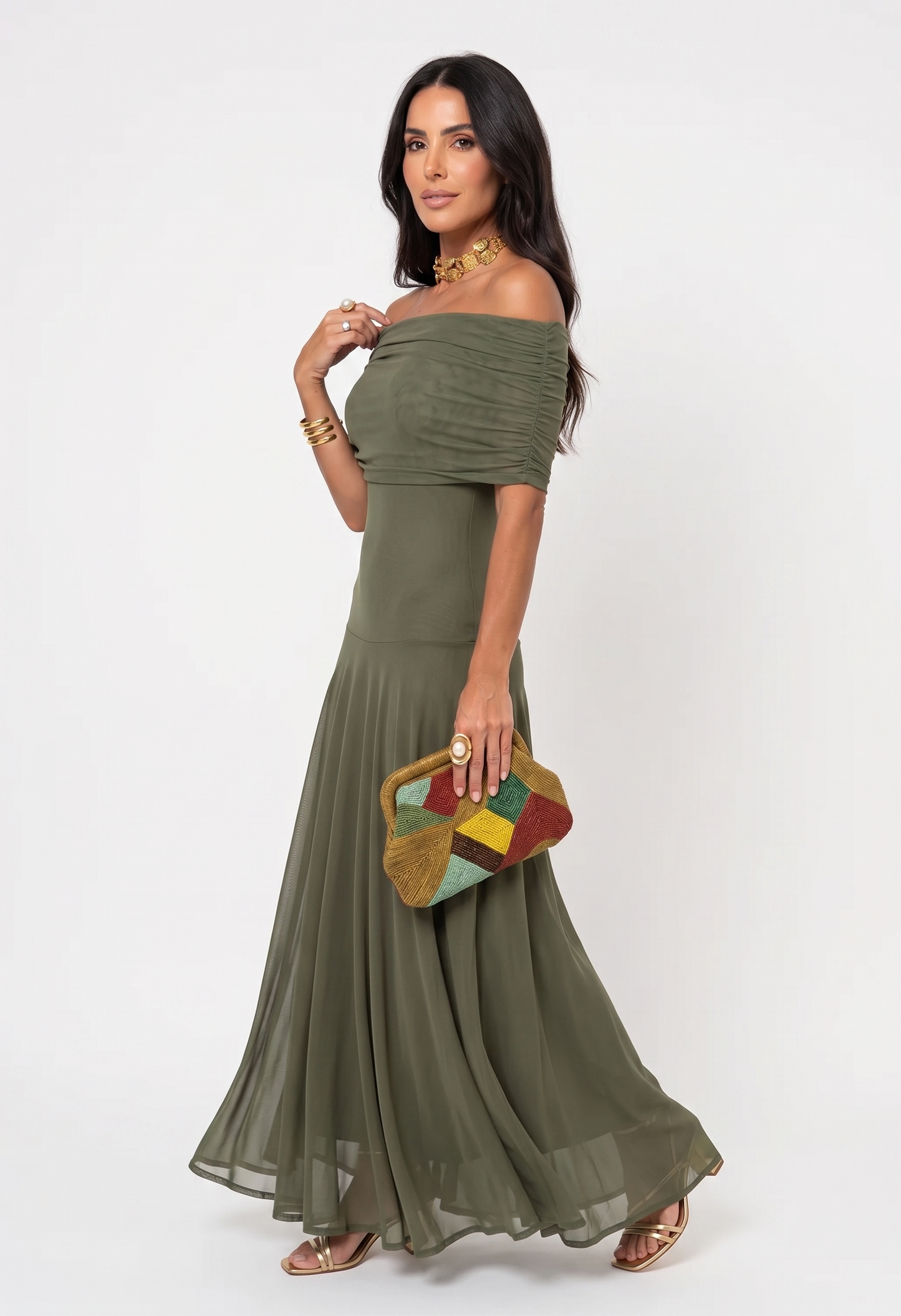 Carla | Abito maxi elegante e semplice