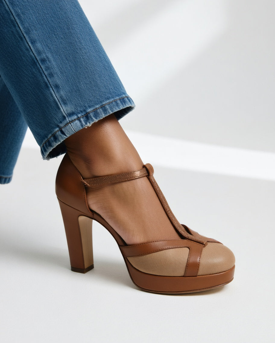 Maylen | Scarpe con Tacco Retrò