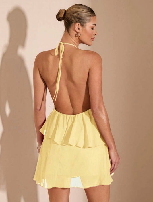 Vestido Lyanna – Gasa con Volumen