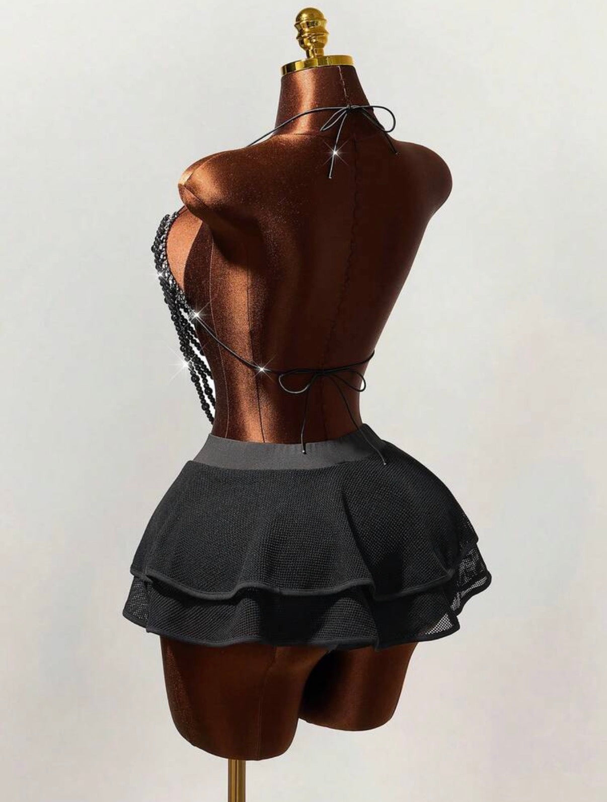 Zafiro – Top Halter con Pedrería
